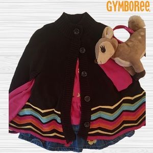 Gymboree Poncho Outfit